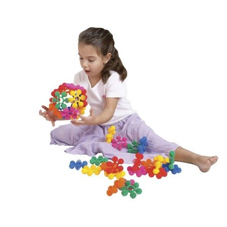 CHILDCRAFT Toddler Manipulatives Mini Interstar Rings, Assorted Colors, Set of 40 PK 015-40